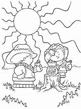 Little People Coloring Pages Hot Para Colorear Calor Kids Fun sketch template