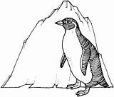 Penguin Coloring Pages Penguins Printable Drawing Kids Print Line Clipart Emperor Color Cliparts Adelie Drawings Sheets Library Popular Collection Madagascar sketch template