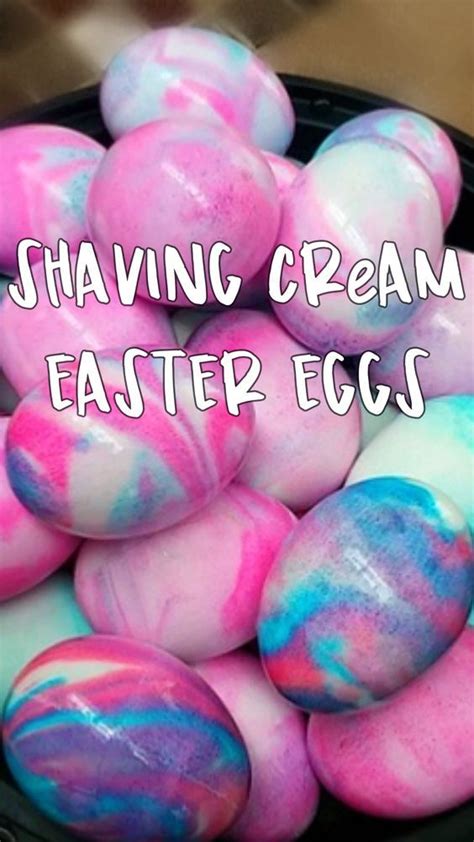 shaving cream dyed easter eggs easter eggs easter fun easter egg dye