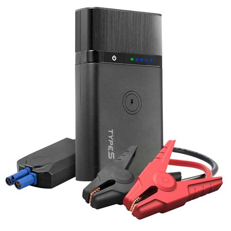 Type S Lithium Jump Starter & Portable Power Bank w/ Built