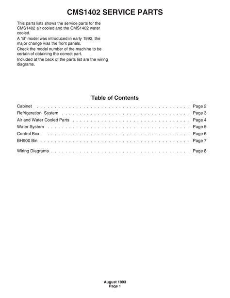 parts list cms scotsmanlatam page   flip   pubhtml