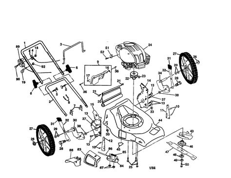ultimate guide  understanding honda lawn mower hrrvka parts diagram