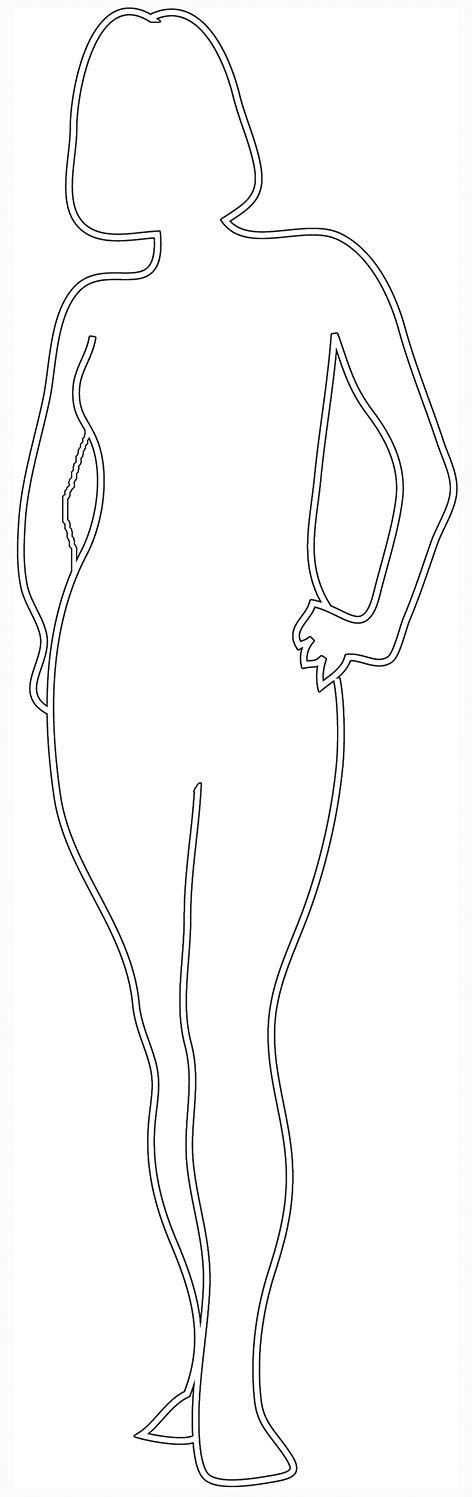 outline   woman   outline   woman png images