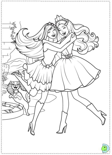 barbie  princess   popstar coloring page star coloring pages