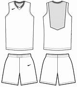 Basketball Template Jersey Uniform Coloring Templates Drawing Sketch Cliparts Pages Printable Blank Paint Sports Sheet sketch template