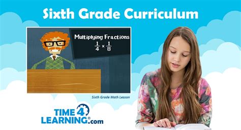 sixth grade curriculum lesson plan activities timelearning