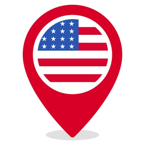 united states  america generic flat icon