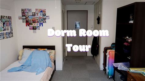Japanese University Dorm Room Tour Youtube