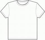 Shirt Outline Blank Template Coloring Inside Printable Xfanzexpo Colouring Tee Pages sketch template