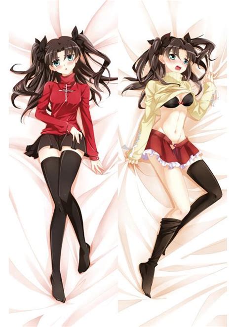 fate stay night rin tohsaka anime body pillow case dakimakura