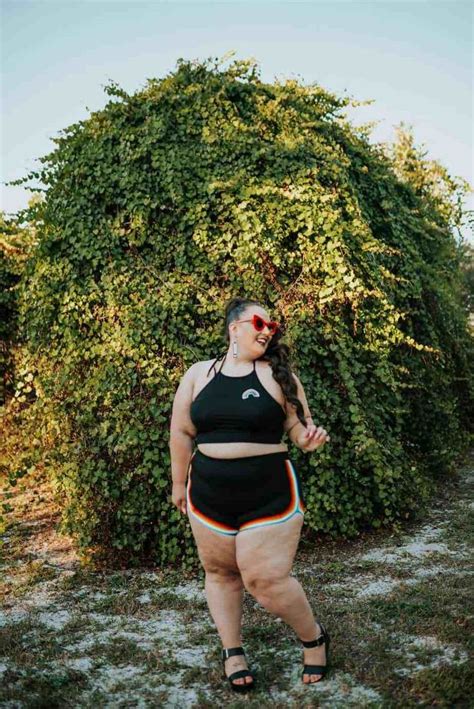 Fat Festival Fashion Ready To Stare Plus Size Festival Outfit Crop