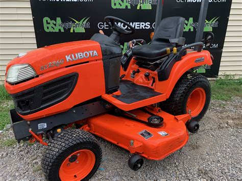 kubota bx compact utility tractor   hours   month lawn mowers  sale