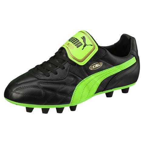 puma king top italian firm ground soccer cleats  green  men lyst