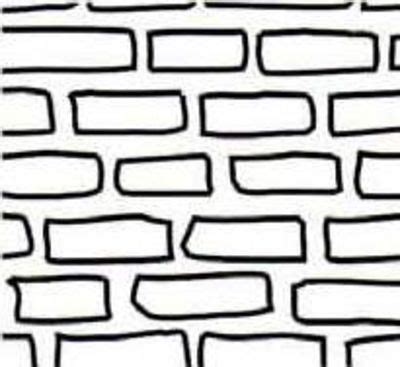 full page printable brick pattern sketch coloring page brick patterns