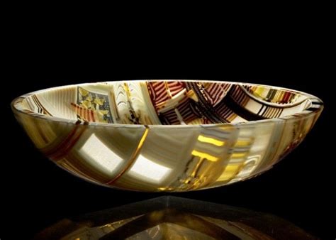 New Vessels 2009 Fused Glass Art Kiln Glass Art Glass Bowl