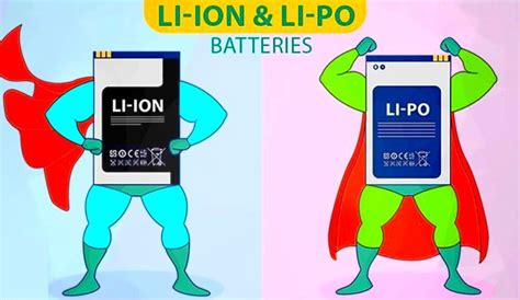 lithium ion  lithium polymer battery latest detailed difference