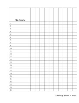 blank recording sheet  ms helms teachers pay teachers