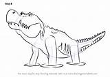 Deinosuchus Dinosaur Train Drawing Step Draw Deanna Tutorials Drawingtutorials101 Cartoon Previous sketch template