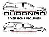 Durango Dodge Eps sketch template