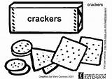 Crackers Kekse Malvorlage Colorare Saladas Schulbilder Ausmalbilder Bolachas Ausmalen Grains Alimentos Grote Große Educima Téléchargez Scarica sketch template