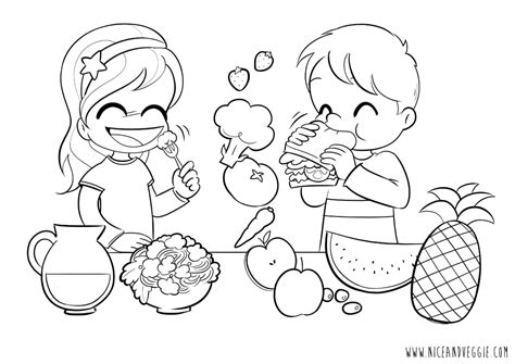 food nutrition coloring pages coloring pages   food