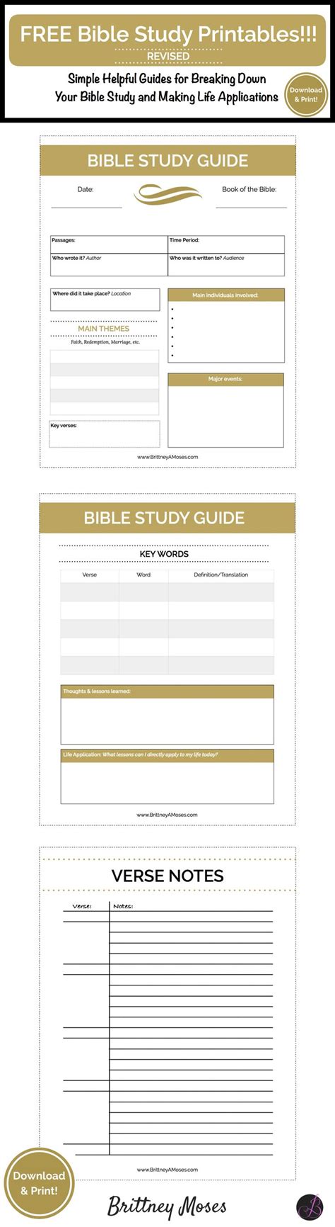 newly revised printable bible study guide bible study printables