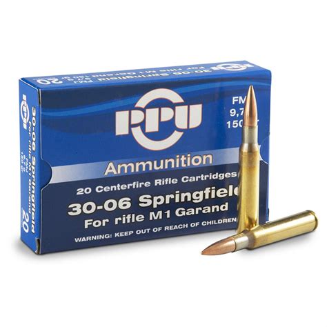 prvi partizan  garand ammunition   springfield fmj  grain  rounds