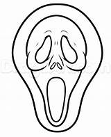 Scream Draw Scary Ghostface Krueger Freddy Jason Clipartbest Clipartmag Screaming Printout Dragoart sketch template