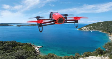 parrots hd video bebop drone launches
