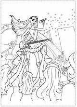 Coloring Pages Barbie Princess Rock Star Birthday Popstar Printable Rockstar Print Para Colorir Color Desenhos Dinokids Spy Printables Desenho Template sketch template