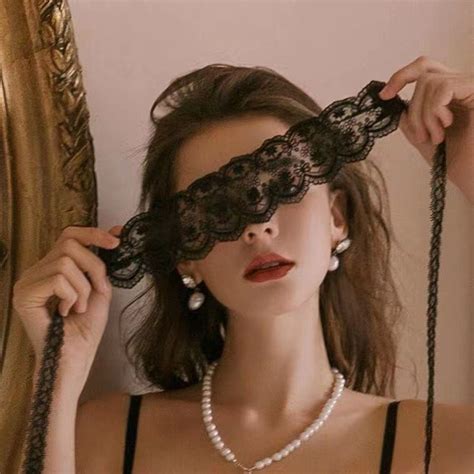 【in Stock】 Blindfolded Ribbon Emotional Strip Sexy Blindfold Abstinence