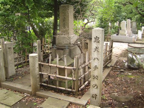 filegrave  hidesaburo ueno  monument  hachiko   aoyama cemeteryjpg wikimedia