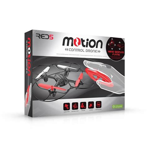 buy red motion control quadcopter drone  bargainmax  delivery    buy