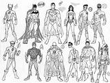 Justice League Coloring Pages Young Print Lego Superhero Heroes Kids Colouring Superheroes Color Avengers Printable Deviantart Exciting Getcolorings Getdrawings Colorings sketch template