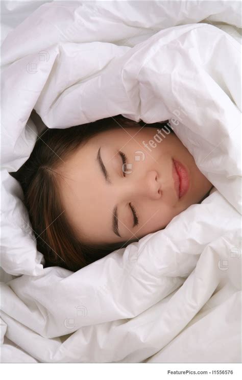 girl in blanket sleeping photo