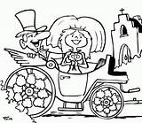 Noivos Noivinhos Carriage Apaixonados Getdrawings sketch template