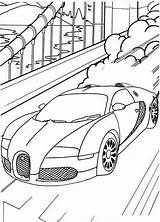 Bugatti Veyron Divo sketch template