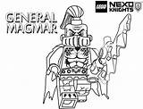 Nexo Knights Lego Coloring Knight Pages General Magmar Scary Kids Printable Print Getcolorings Library Categories Template Game sketch template