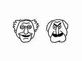 Statler Waldorf Dribbble sketch template