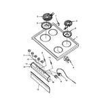 amana model ehswpnw electric range repair replacement parts