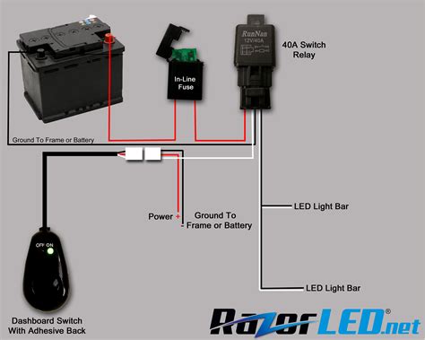 wire light bar wiring diagram