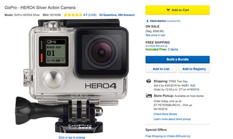 gopro hero silver action camera  accessories bundle  shipped