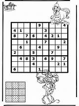 Sudoku Winx Funnycoloring Fargelegg Puzzle Advertisement Pusle Annonse sketch template