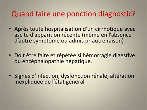 Ppt Infection Spontanée Du Liquide Dascite Powerpoint Presentation