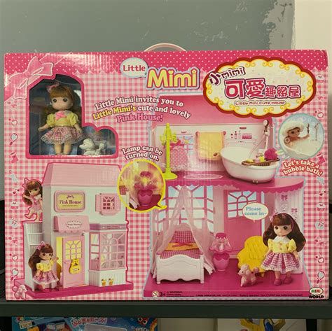 [全新未拆] 小mimi 可愛趣緻屋 包mimi 公仔 Little Mimi Cute House With Mimi Doll