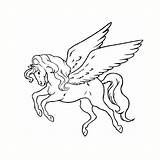 Licorne Ailes Pegacorn Personnages sketch template