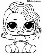 Coloring Lil Treasure Pages Lol Treasures Doll Surprise Pearl Dolls sketch template