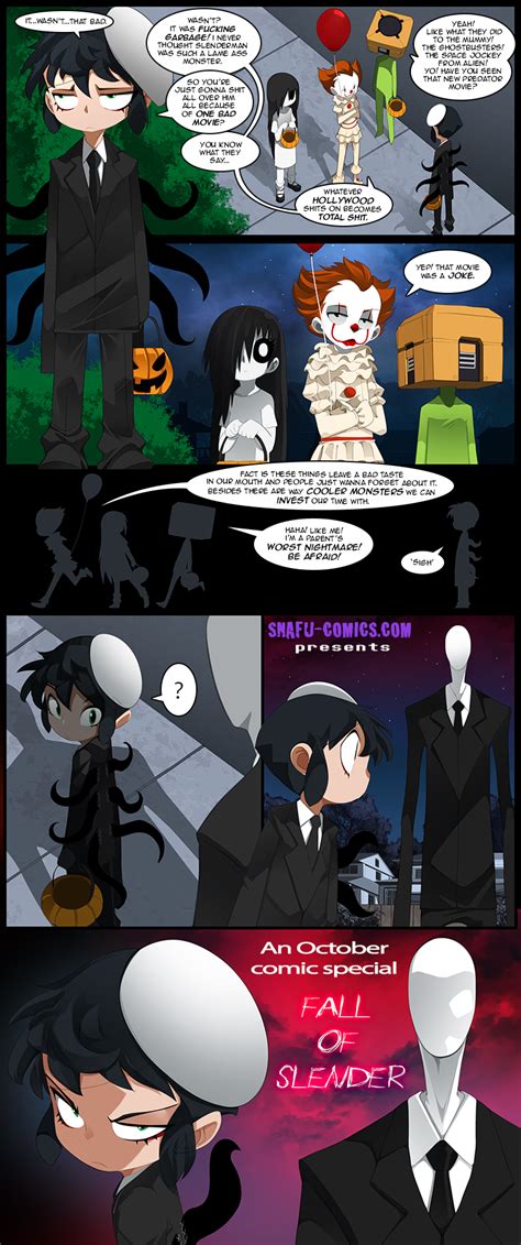 A Snafu Halloween Special Pg 1 Slender Man Know Your Meme Cartoon
