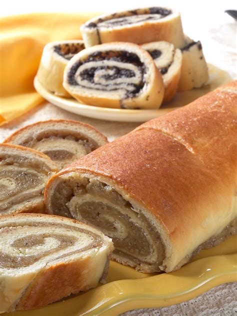 traditional european nut roll pastry nut roll recipe recipes food