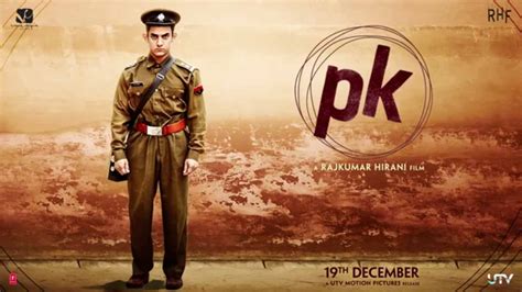 pk poster  stern  policeman aamir khan   sized uniform